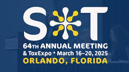 Society of Toxicology SOT annual meeting graphic with dates