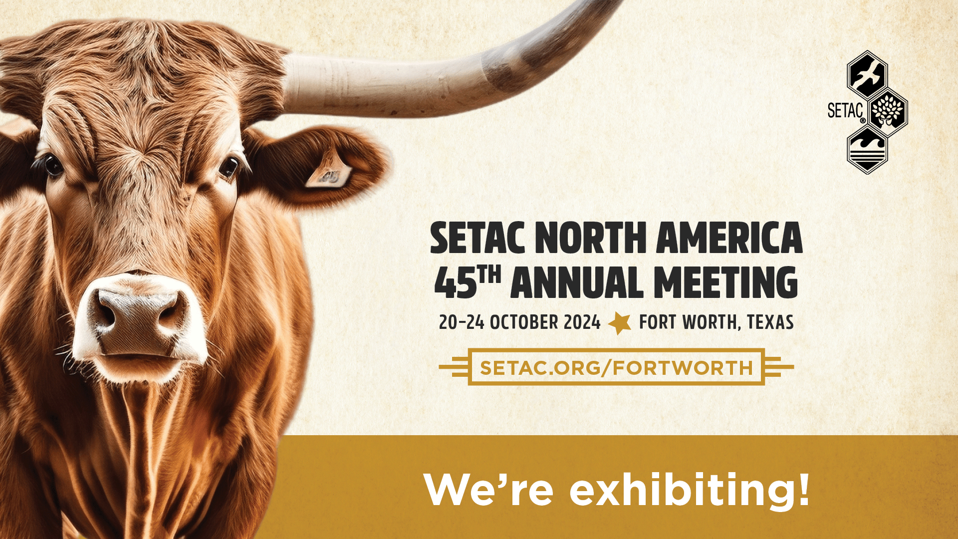 We're exhibiting at the SETAC North America 45th Annual Meeting