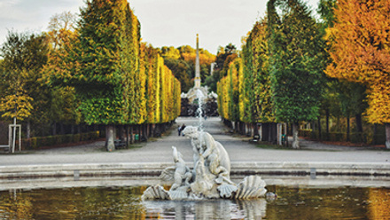 Schönbrunn fountain Vienna