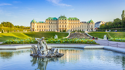 Belvedere Palace in Vienna