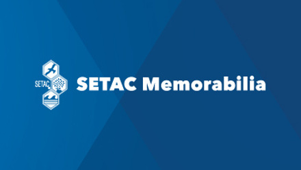 SETAC memorabilia banner